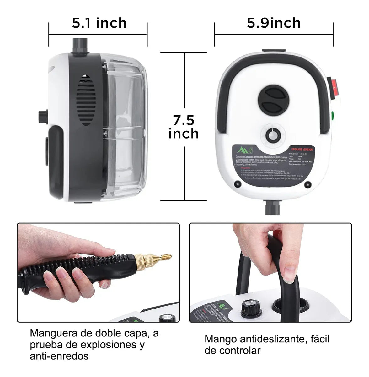 Maquina de Limpieza a Vapor 2500w ™