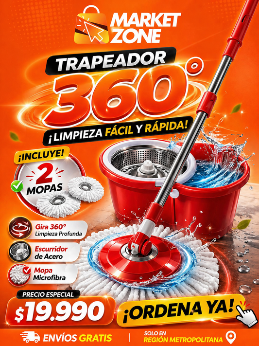 Balde Mopa 360 con Centrifuga